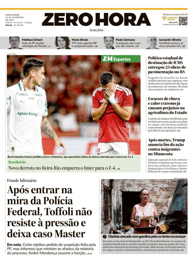 Capa Jornal Impresso