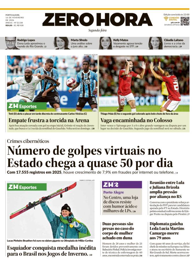 Capa Jornal Impresso