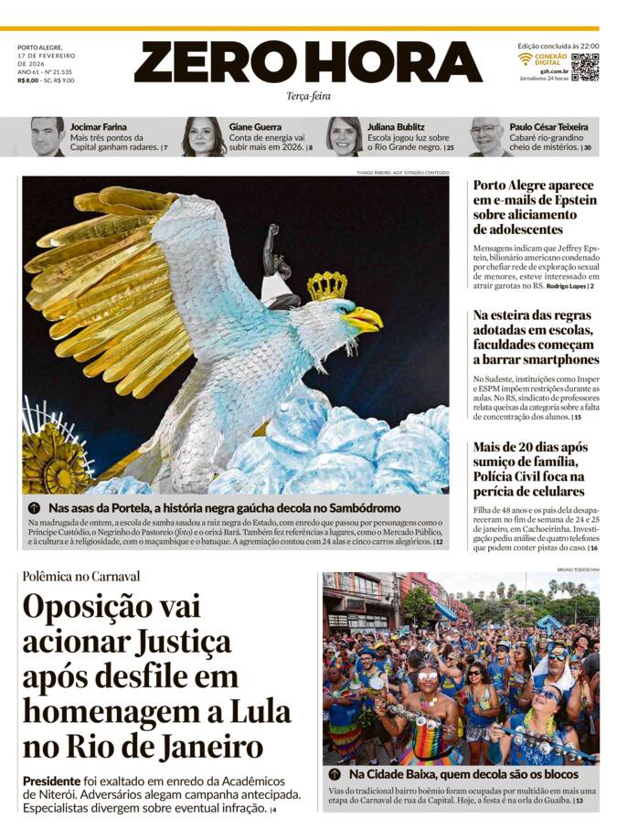 Capa Jornal Impresso