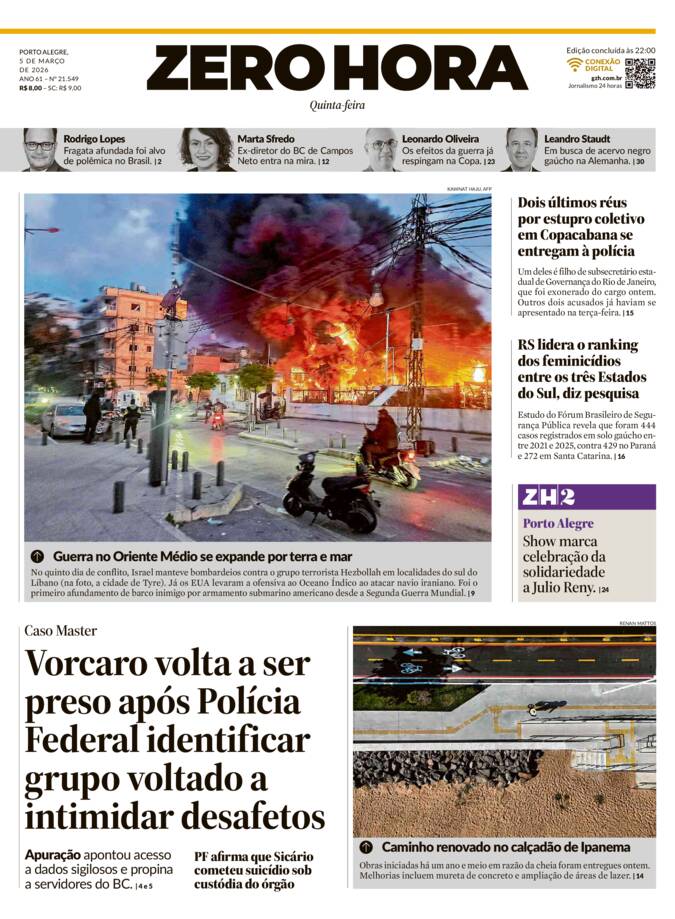 Capa Jornal Impresso