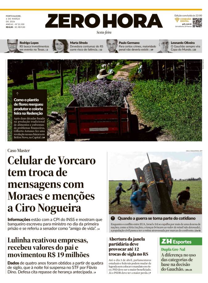Capa Jornal Impresso