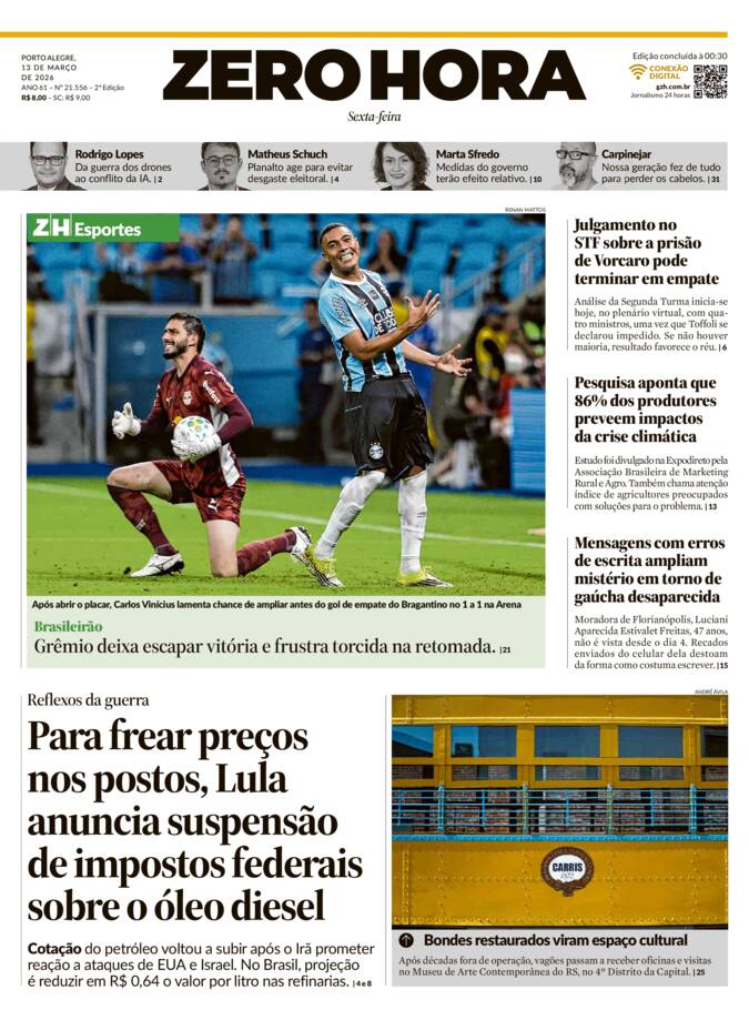 Capa Jornal Impresso