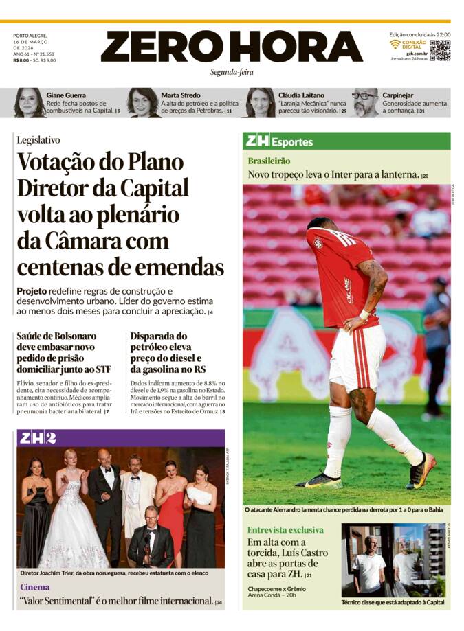 Capa Jornal Impresso