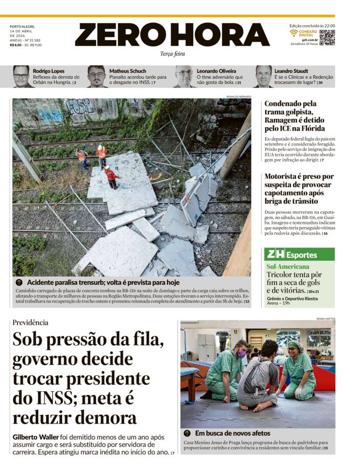 Capa Jornal Impresso