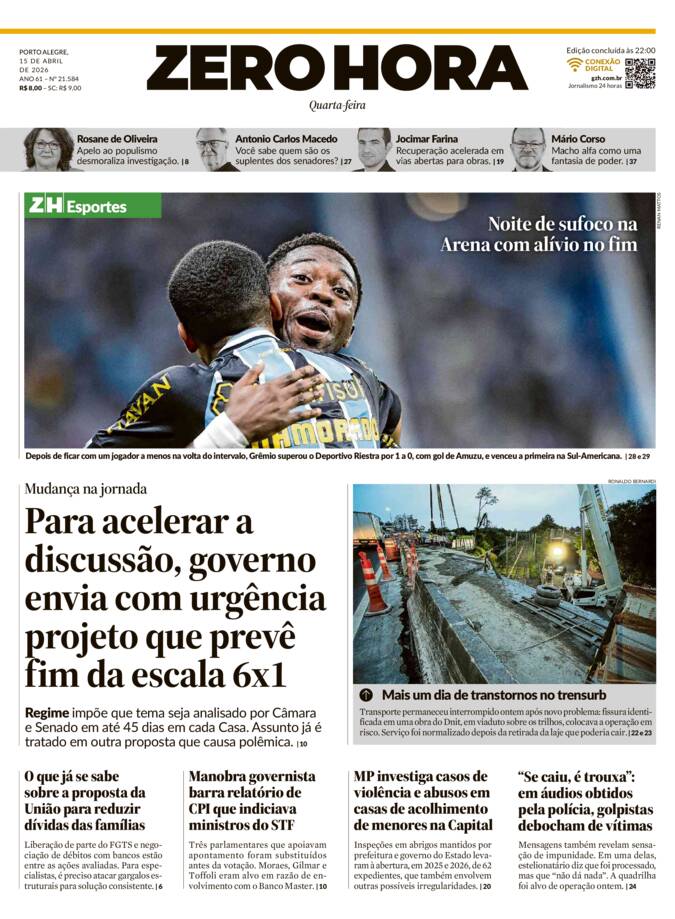 Capa Jornal Impresso