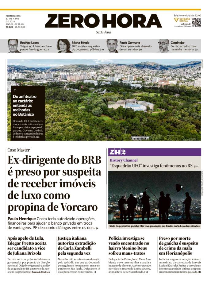 Capa Jornal Impresso