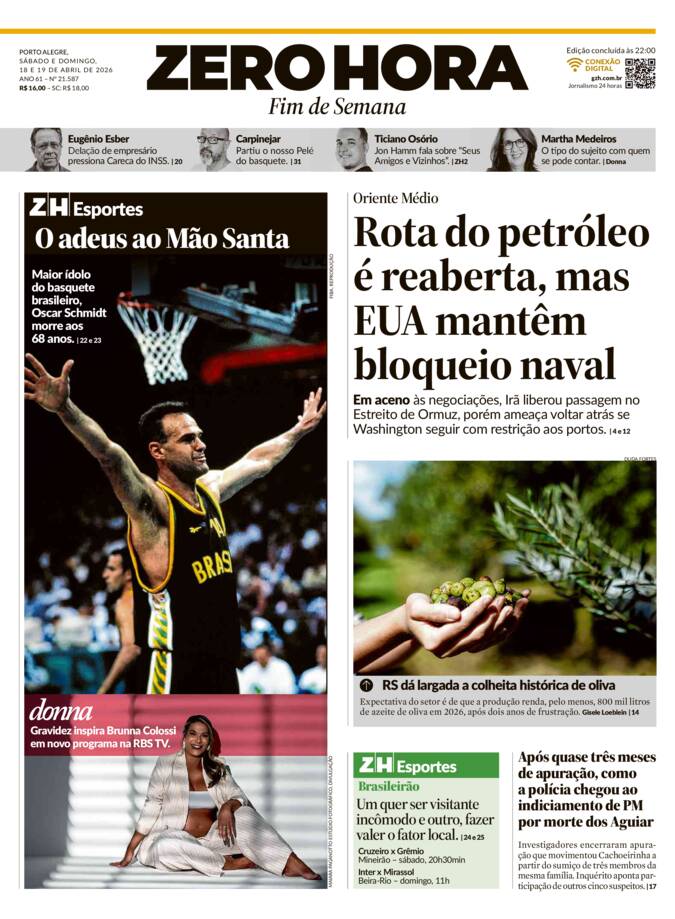 Capa Jornal Impresso