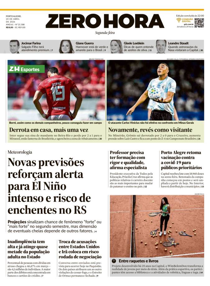 Capa Jornal Impresso