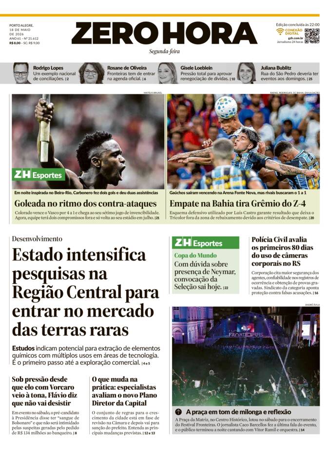 Capa Jornal Impresso