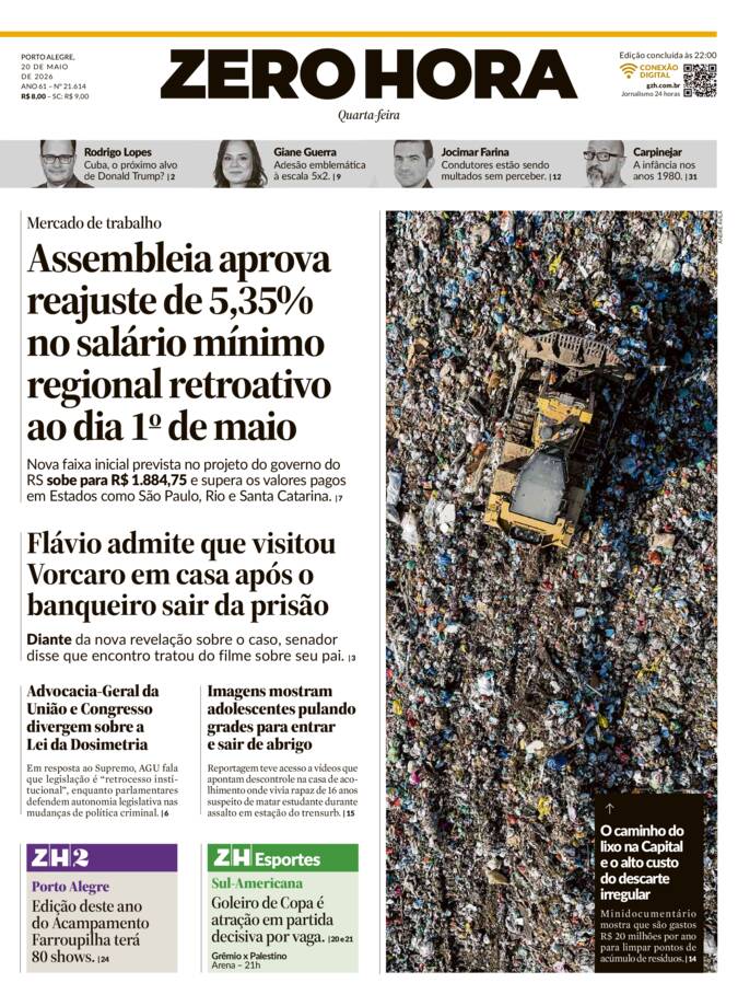 Capa Jornal Impresso