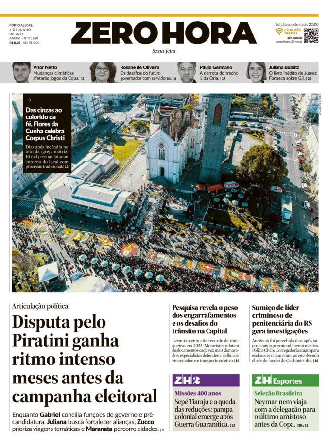 Capa Jornal Impresso