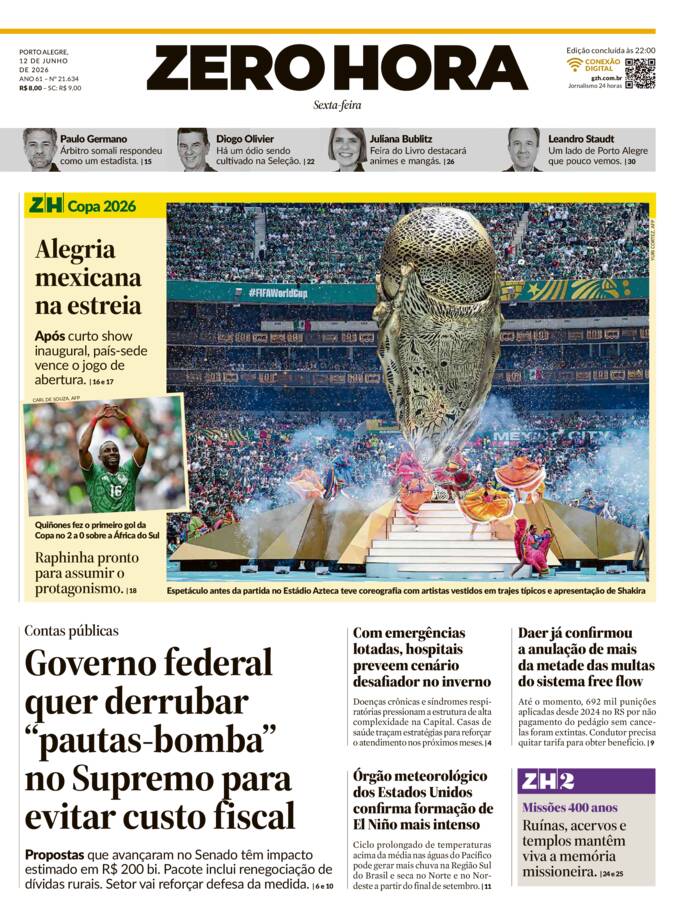 Capa Jornal Impresso