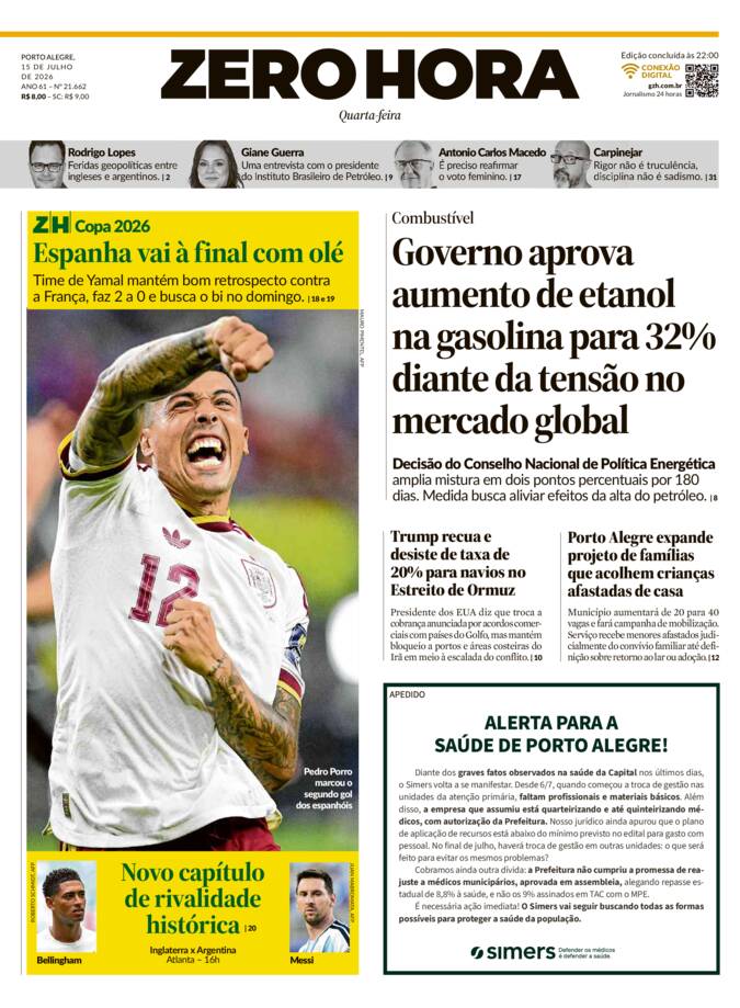 Capa Jornal Impresso