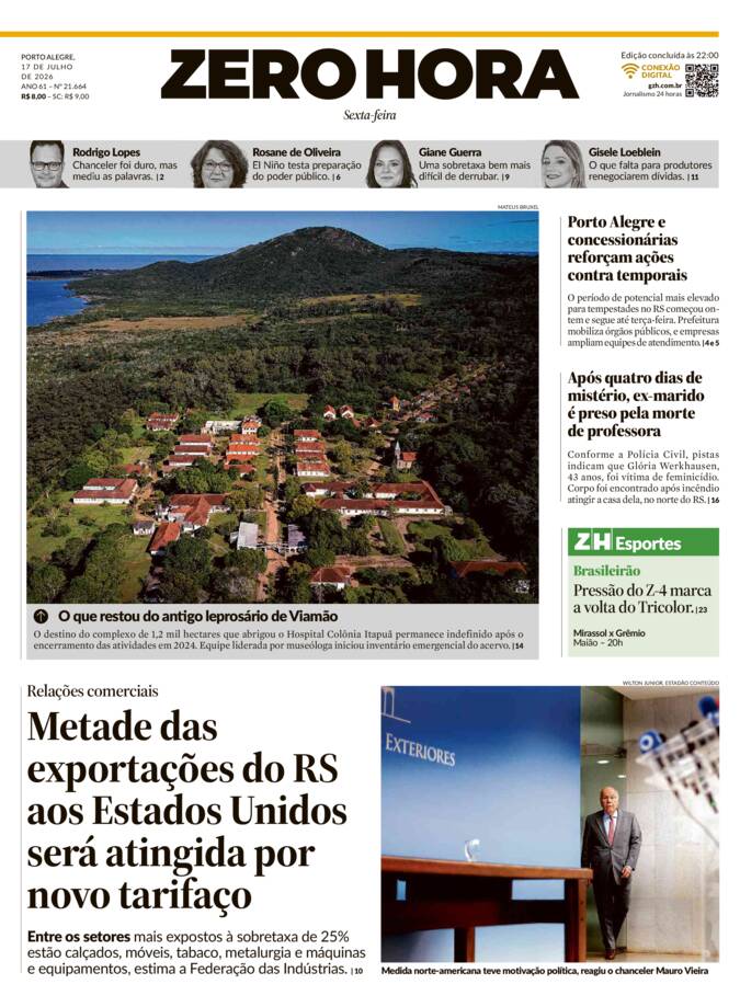 Capa Jornal Impresso