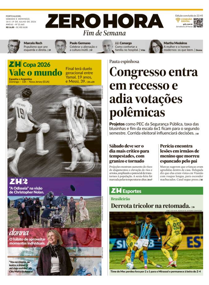 Capa Jornal Impresso