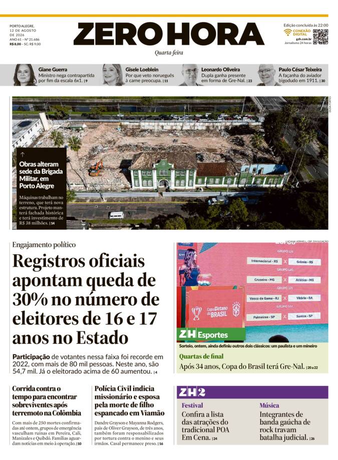 Capa Jornal Impresso