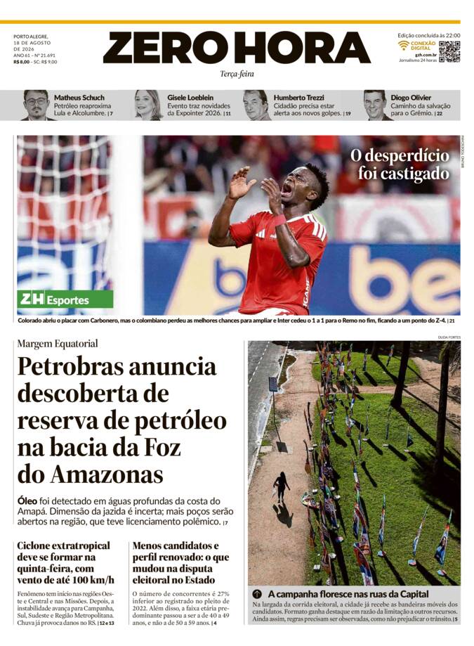 Capa Jornal Impresso