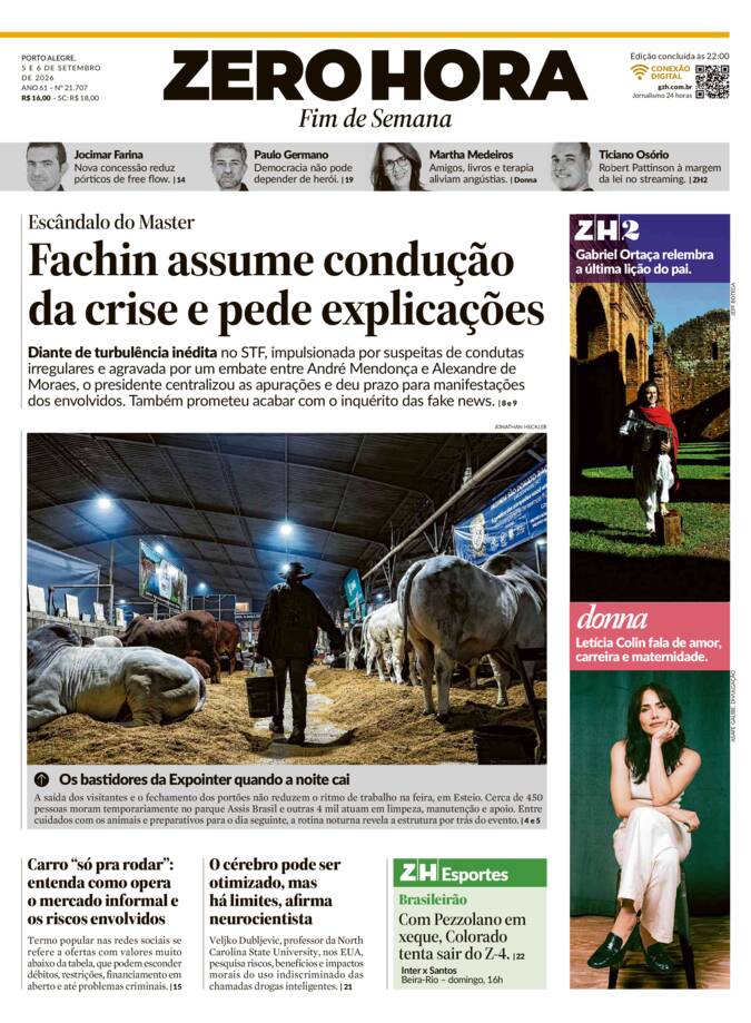 Capa Jornal Impresso