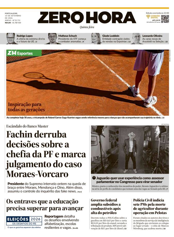 Capa Jornal Impresso