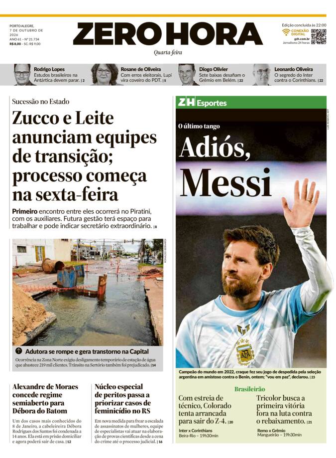 Capa Jornal Impresso