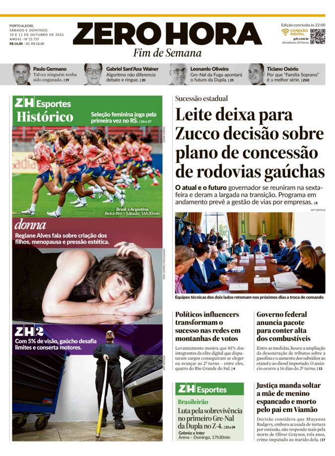 Capa Jornal Impresso