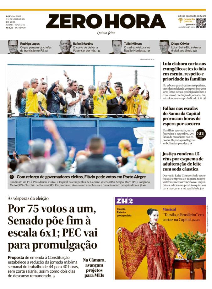 Capa Jornal Impresso