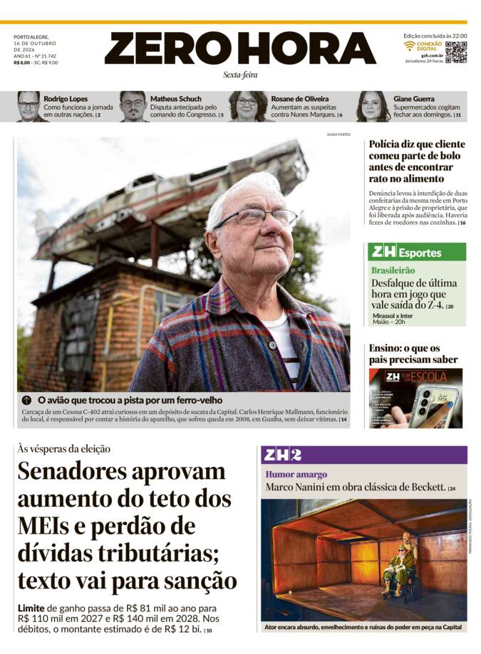 Capa Jornal Impresso