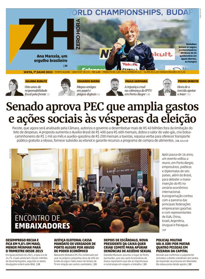 Capa Jornal Impresso